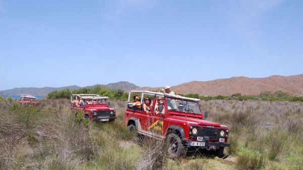 Alanya Jeep, Rafting, and Zipline Tour