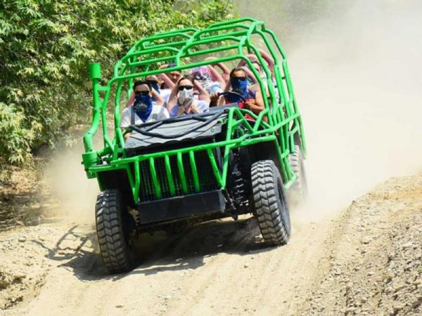 Antalya Monster Combo Tour With Monster Jeep, Rafting, & Zipline