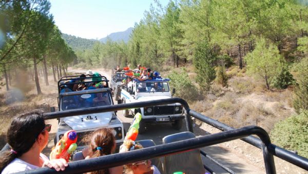 Antalya Rafting & Jeep Safari & Zip Line Combo Tour