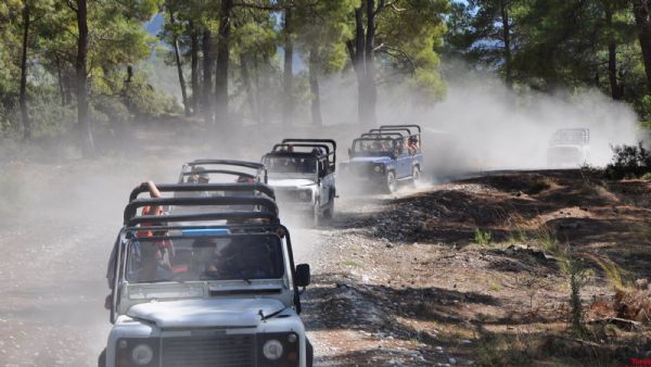 Antalya Rafting & Jeep Safari & Zip Line Combo Tour