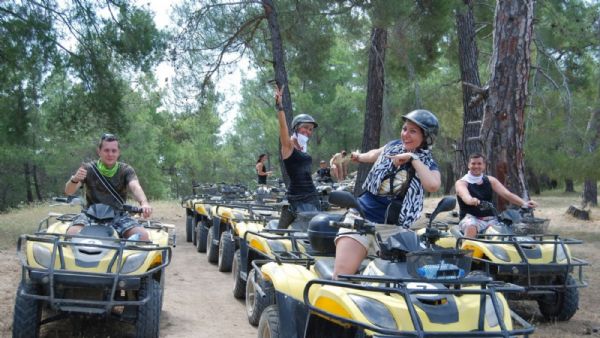 Antalya Super Combo Tour With Rafting, Jeep Safari, Quad Biking & Zipline