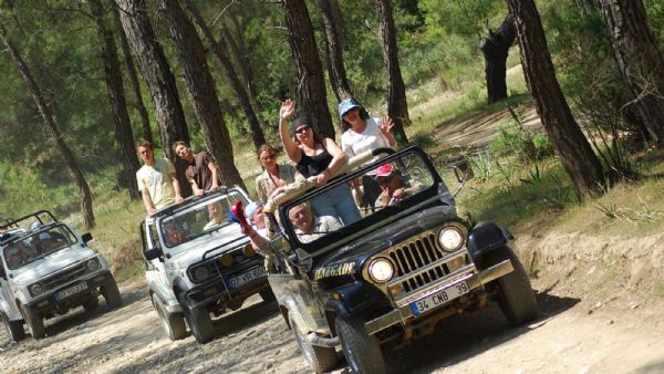 Antalya Super Combo Tour With Rafting, Jeep Safari, Quad Biking & Zipline