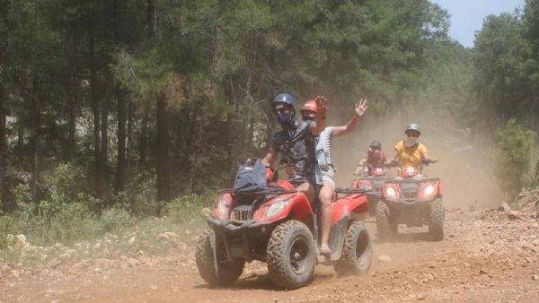 Antalya Super Combo Tour With Rafting, Jeep Safari, Quad Biking & Zipline